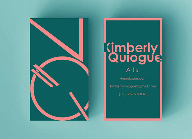 菲律宾设计师Kimberly个人名片