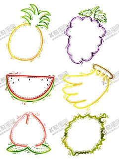 水果香蕉西瓜桃子菠萝爆炸气泡 【酷图网】爆炸,爆炸云,爆炸云对话框,菠萝,榴莲,葡萄,气泡,气泡对话框,素材