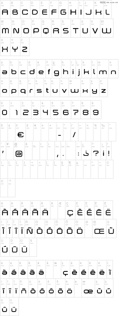 番薯yue采集到英文字体