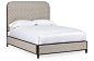 Kiera Bed - Gray - Queen