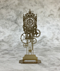 「Mechanical Clock/メカニカルクロック/機械時計のオブジェ」ものづくりの部屋 - Guignol [ギニョール] web shop : フランスで買い付けてきた雑貨と、フランス、アンティークをテーマにした手作り雑貨を取り扱います。