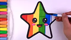 儿童简笔画第95集：教你画星星_高清1080P在线观看平台_腾讯视频}