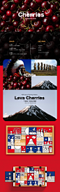智利车厘子水果包装设计-古田路9号-品牌创意/版权保护平台