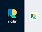 其中包括图片：Richr - Brand Identity