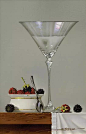 西班牙艺术家Javier Mulio画玻璃器皿题材油画作品太惊人了！