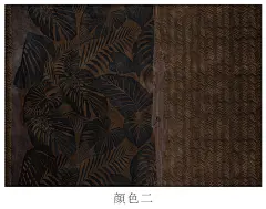 现代简约北欧风格龟背叶丛客厅电视背景墙卧室壁纸画个性墙纸定制-tmall.com天猫