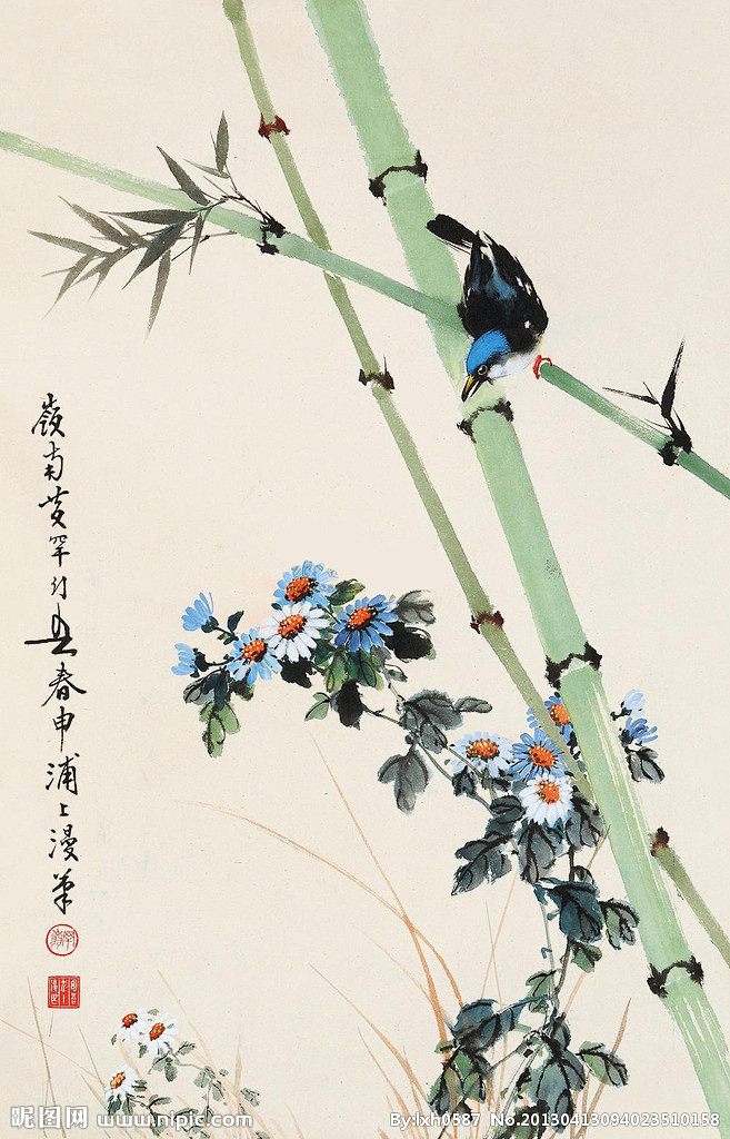 【岭南名家黄幻吾花鸟画作品欣赏】 黄幻吾(1906.9-1985.7),名罕，字幻吾，号罕僧，晚年称罕翁。男，汉族，广东新会人。早年临《芥子园 ...