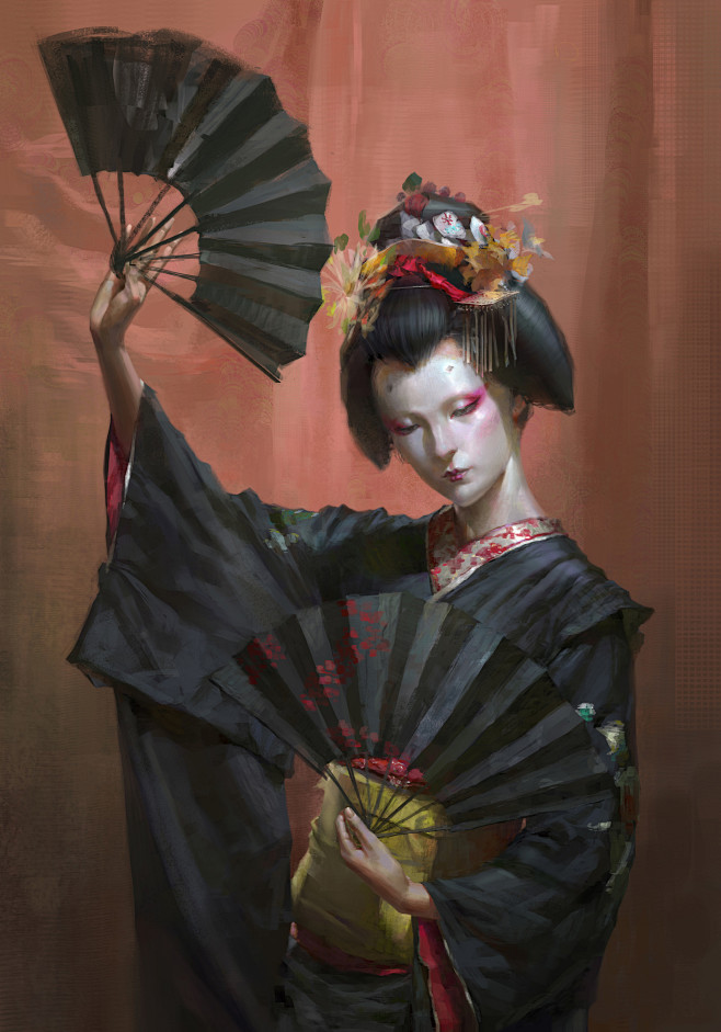 Geisha  艺伎, Qi Wang