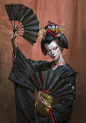 Geisha  艺伎, Qi Wang