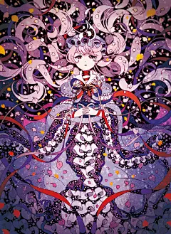 #西行寺幽々子 花鏡-kakyou- - ひよい的插画