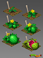 More game objects, Victoria Galanina : Some more graphics for "Farmdale"