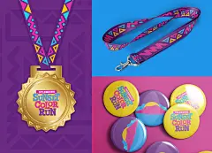 event brand identity color run brand identity branding  Event running fun run Event Design Event Branding philippines