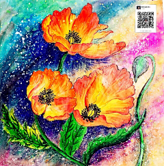 何等辉凡采集到水粉 水彩 国画