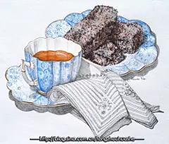 Alexandra &lt;wbr&gt;Nea的生活美食插画作品，小资又美味（Ⅰ）