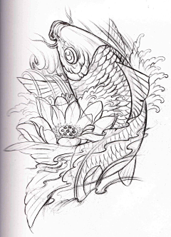 墨衍爱吃鱼采集到纹身 图案