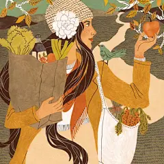 #插了个画# 芬兰插画师Riikka Sormunen才华横溢，20岁就举办了个人展览，她喜欢画人物肖像，还精通时尚设计，作品刊登在很多杂志上，她的插画有浪漫，也有怪诞。