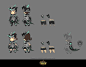 DUNGEON STRIKER - character, costume concept 1