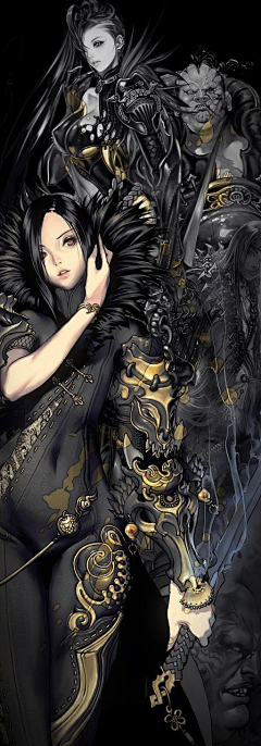 ZiiiSO采集到剑灵Blade&Soul