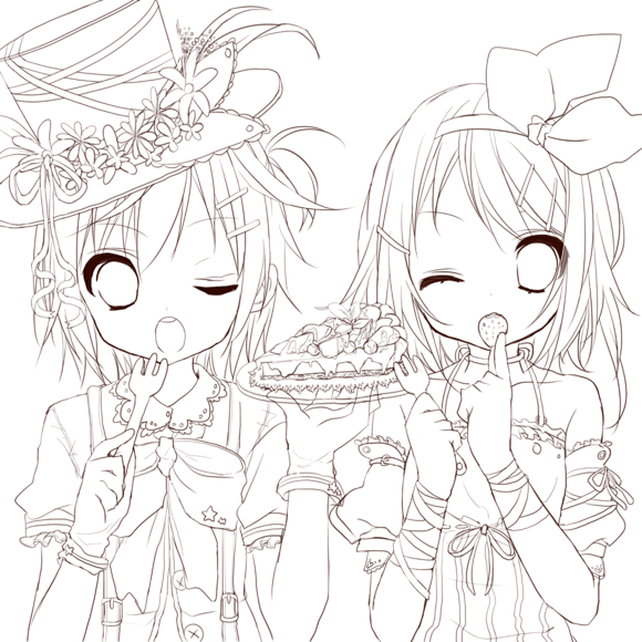 K018ENUBXF3J5手绘插画线稿