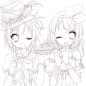 K018ENUBXF3J5手绘插画线稿
