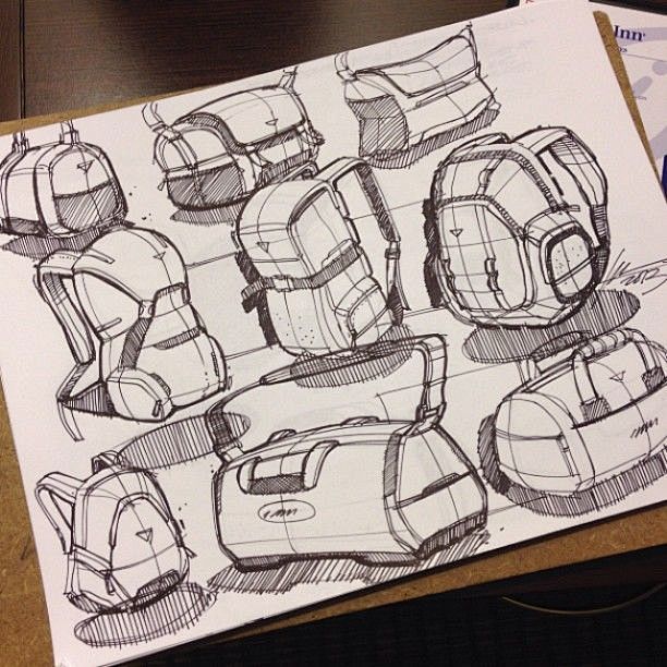 Bags sketches by Spe...