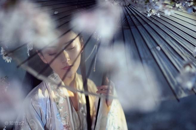 游园惊梦_人像_POCO摄影,汉服,樱花...