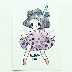李倡瑶采集到暖心简笔画