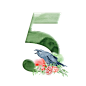字母数字水彩剪贴画PNG免抠图元素原图免费分享