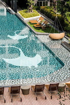 泳池底图案-花瓣网|陪你做生活的设计师 | gnd设计集团
