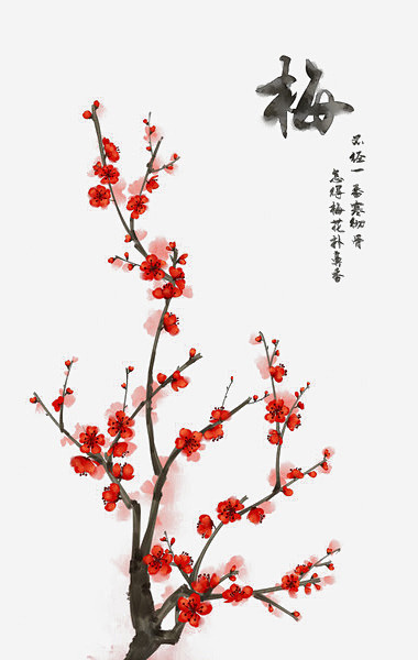 梅花萬杂墨 三尺水墨画梅花- 第一字画网Powered by Hishop