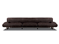 Leather sofa BARDOT | Sofa by BAXTER