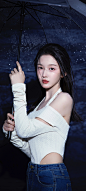 小仙女 伞 海边 美女