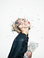 Marie Courroy pour L'Officiel Photographie: Thierry Levraly via Glitter Guide