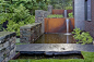 耐候钢板-野趣式水景-庭院