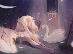 【微图秀】在我们慢慢逝去的时间里，我们曾经的小情怀随着时间的流逝慢慢逝去 - 绘画艺术 #插画# #采集大赛#