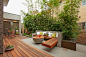 California Contemporary contemporary-deck