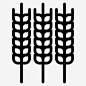 水稻农业园艺图标高清素材 免费下载 页面网页 平面电商 创意素材 png素材