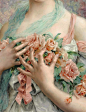  The Rose Girl by Émile Vernon (1872-1919) - Detail