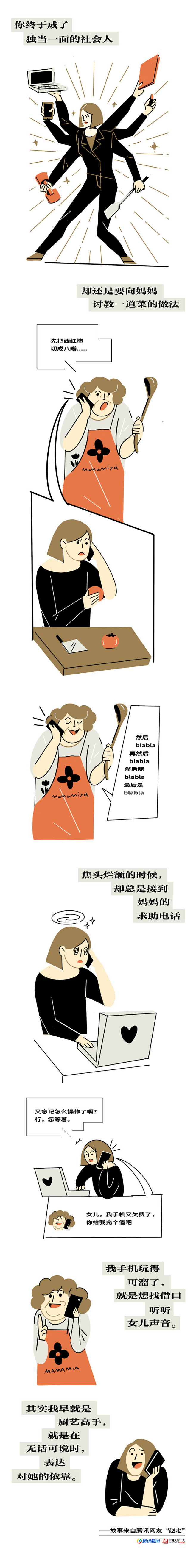 公众号插画:《对付父母的“骗术”》
