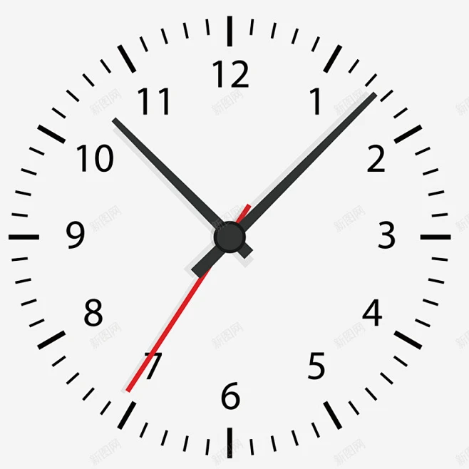 手绘清晰圆形表盘图标png_新图网 https://ixintu.com app图标 ppt 分针 挂钟 效率 时针 时钟刻度 时间 表 计时 ...