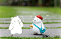 Darylhochi : Darylhochi brings us the cutest polar bear "Bac Bac"We always like to sending different sticker icons to friends in LINE Messager, to express our immediate emotions, have you ever discover a series of LINE stickers with a lovely pol