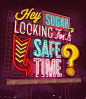 NEON TYPE : Various neon type pieces@北坤人素材