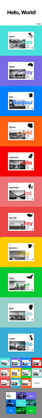 Hello, World! on Behance