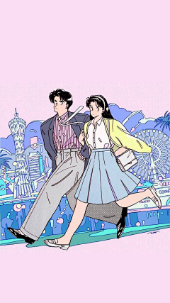 种太阳YUZH采集到人物插画