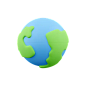 Earth  3D Icon