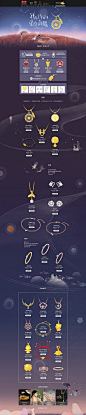 周大福 珠宝 首饰 饰品 七夕情人节 天猫首页活动专题页面设计