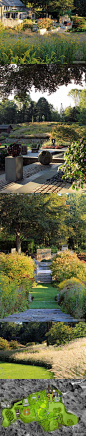 【康涅狄格州公寓花园景观】公寓最原始的设计目标将其打造成为一处用来休闲度假的花园，因此里面包含了各种雕刻艺术，多种多样的水景景观和好几处户外野餐的地方。