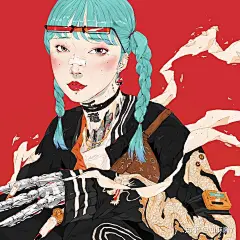 值得被推荐的国潮插画 :  今日推荐：周建安推荐关键词：国潮艺术插画｜潮流手绘潮流手绘台湾青年画师周建安（CACHOU2018）同学，他的作品给人带来的感受是强烈的视觉冲击，色彩构图饱满又有张力，主人公多是与他一样的潮流人儿，因此他的…