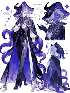 人物设计：深渊的巫师艾德蒙 - 小红书