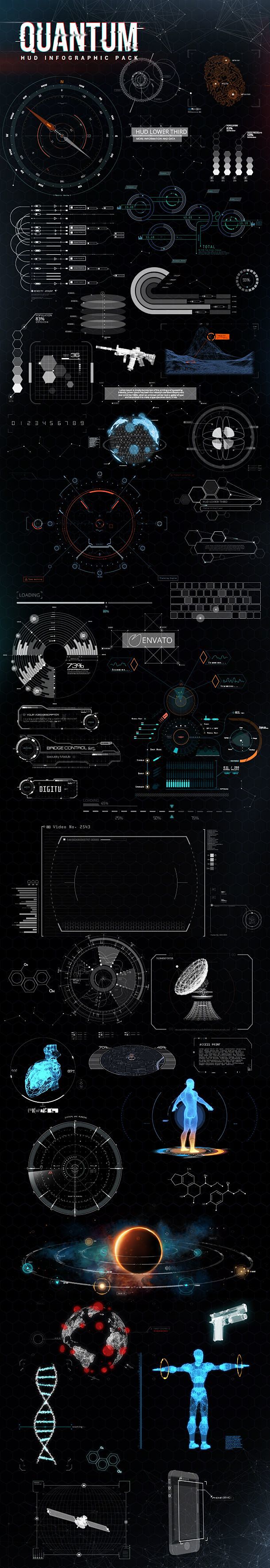 quantum hud infograp...